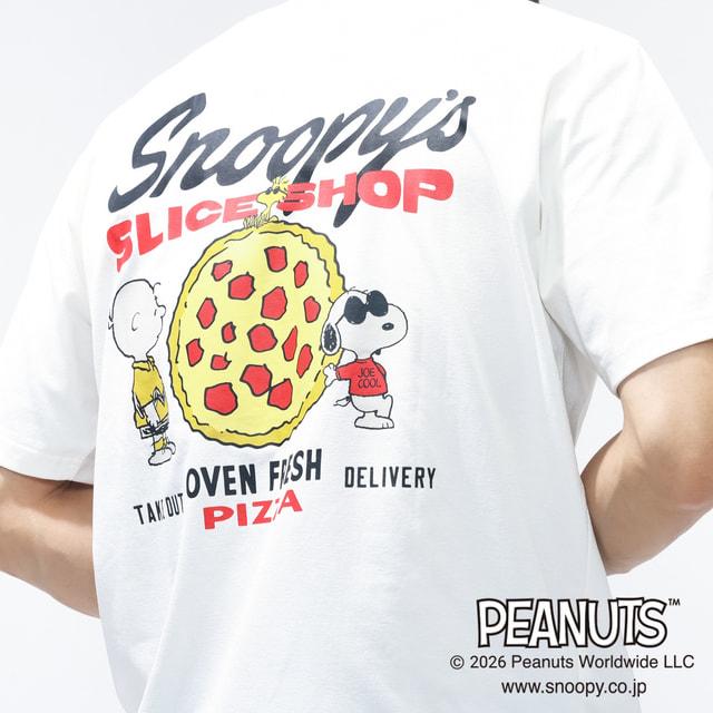 PEANUTS ピーナッツ スヌーピー メンズ 半袖 Tシャツ グラフィックT