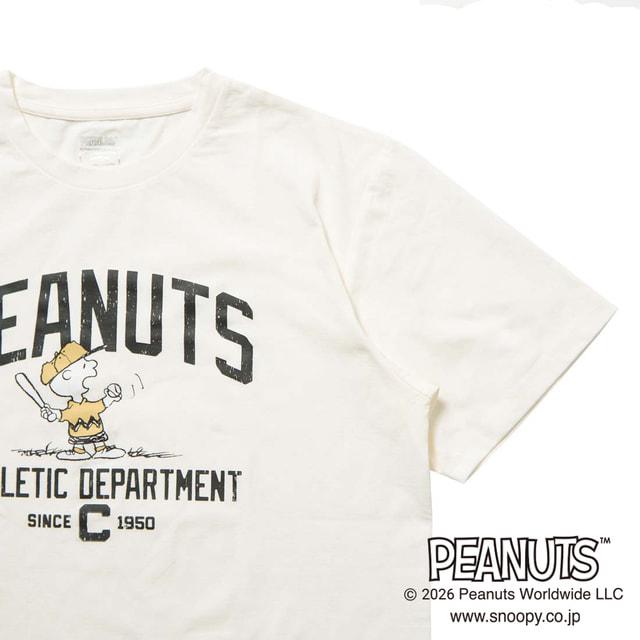 PEANUTS ピーナッツ スヌーピー メンズ 半袖 Tシャツ グラフィックT