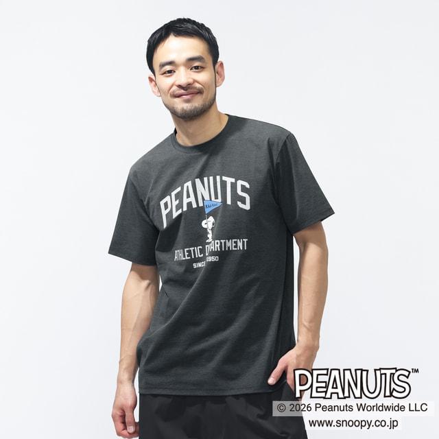 PEANUTS ピーナッツ スヌーピー メンズ 半袖 Tシャツ グラフィックT