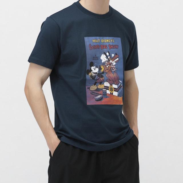 Disney（ディズニー） メンズ 半袖 Tシャツ グラフィックTシャツ