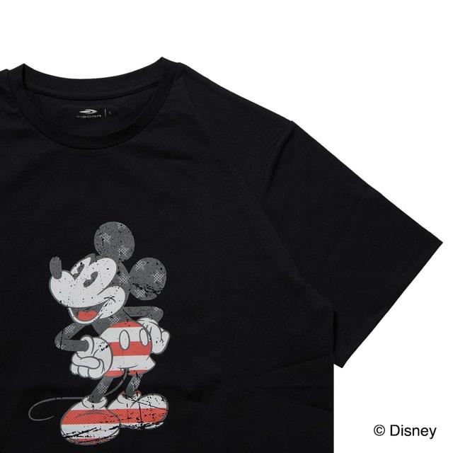 Disney（ディズニー） メンズ 半袖 Tシャツ UVカットドライ