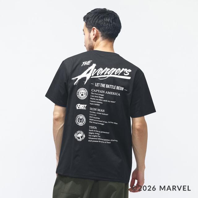 MARVEL（マーベル） メンズ 半袖 Tシャツ UVカットドライグラフィックT