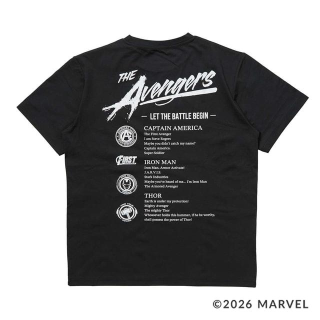 MARVEL（マーベル） メンズ 半袖 Tシャツ UVカットドライグラフィックT