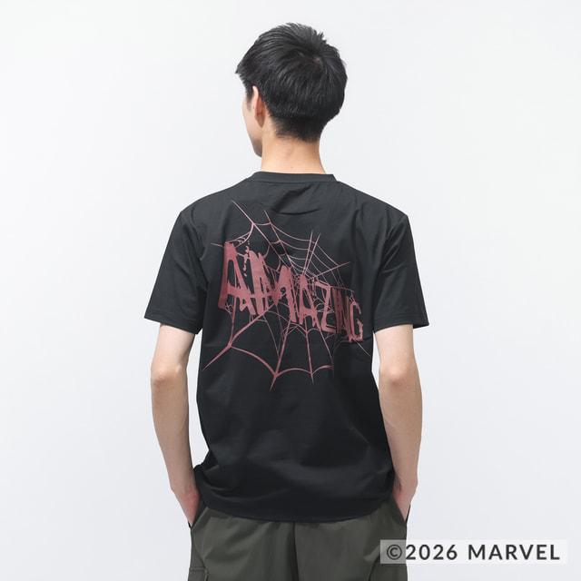 MARVEL（マーベル） メンズ 半袖 Tシャツ UVカットドライグラフィックT