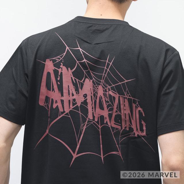 MARVEL（マーベル） メンズ 半袖 Tシャツ UVカットドライグラフィックT