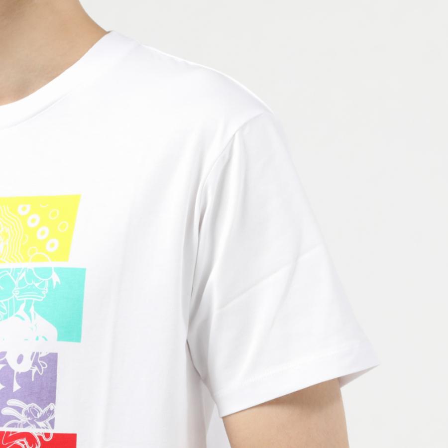 Disney（ディズニー） メンズ 半袖 Tシャツ コットン ミッキー