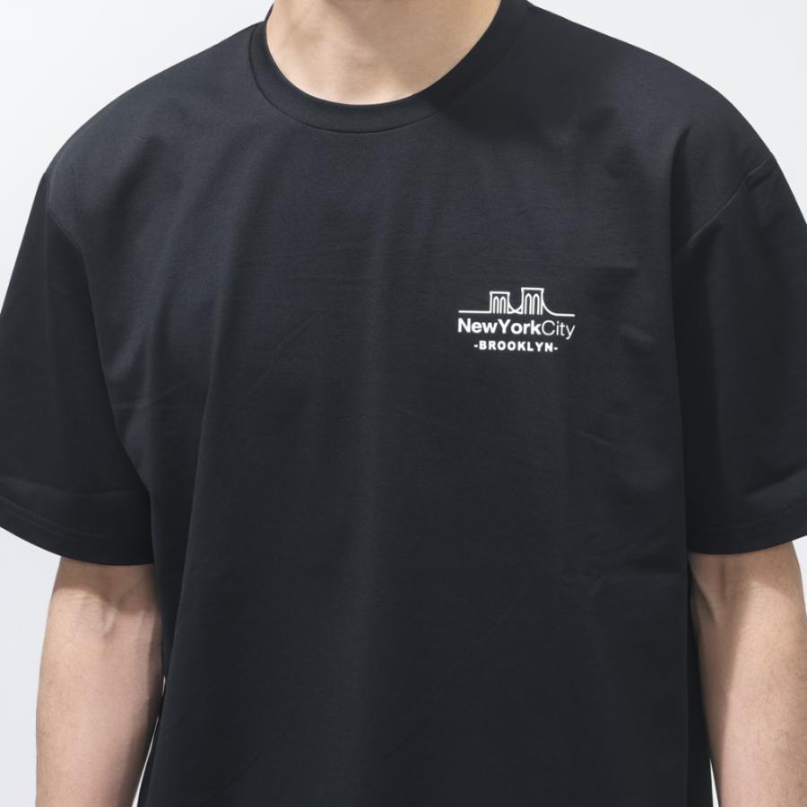 TIGORA（ティゴラ） メンズ 半袖 Tシャツ UVカットドライグラフィックT