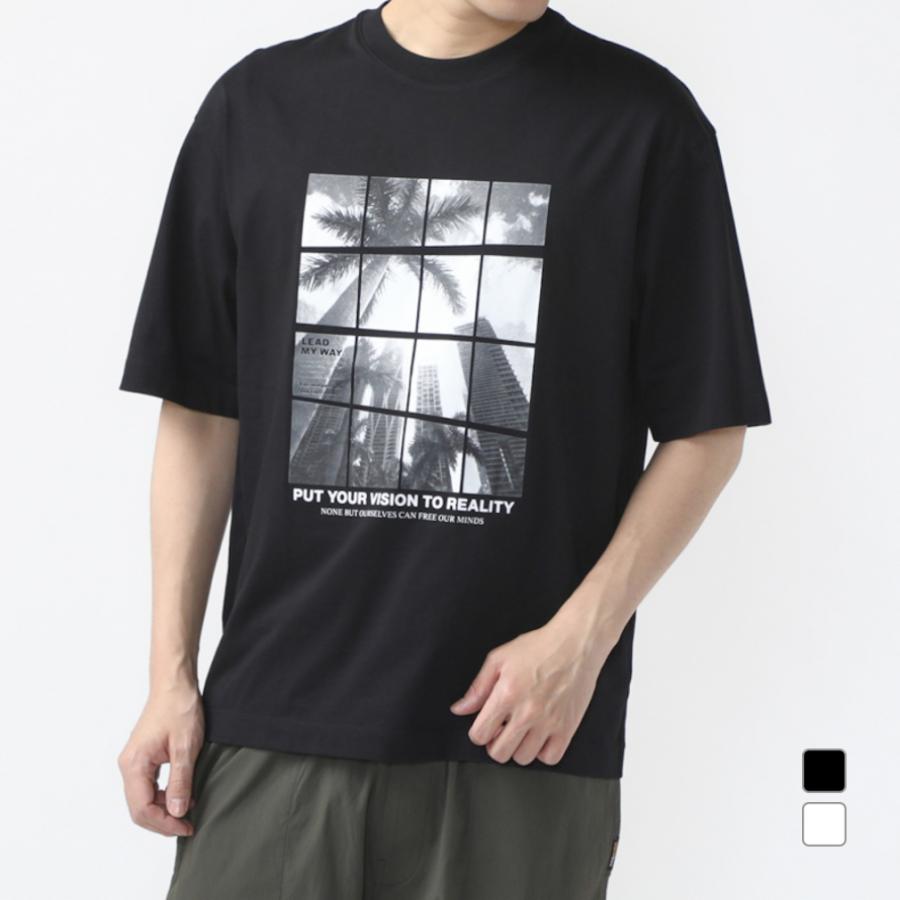 TIGORA ティゴラ メンズ 半袖 Tシャツ コットンセミワイドT TIGORA ティゴラ メンズ 半袖 Tシャツ コットンセミワイドT