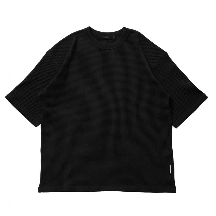 TIGORA（ティゴラ） メンズ 半袖 Tシャツ ワッフル5分袖Tシャツ TR