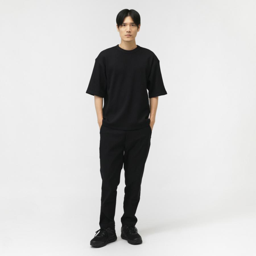 TIGORA（ティゴラ） メンズ 半袖 Tシャツ ワッフル5分袖Tシャツ TR