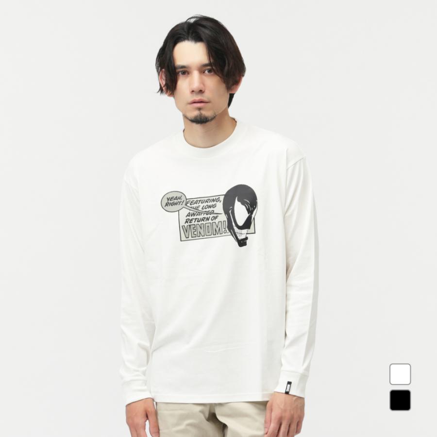 MARVEL（マーベル） メンズ 長袖 Tシャツ ロングTシャツ ヴェノム TRMV
