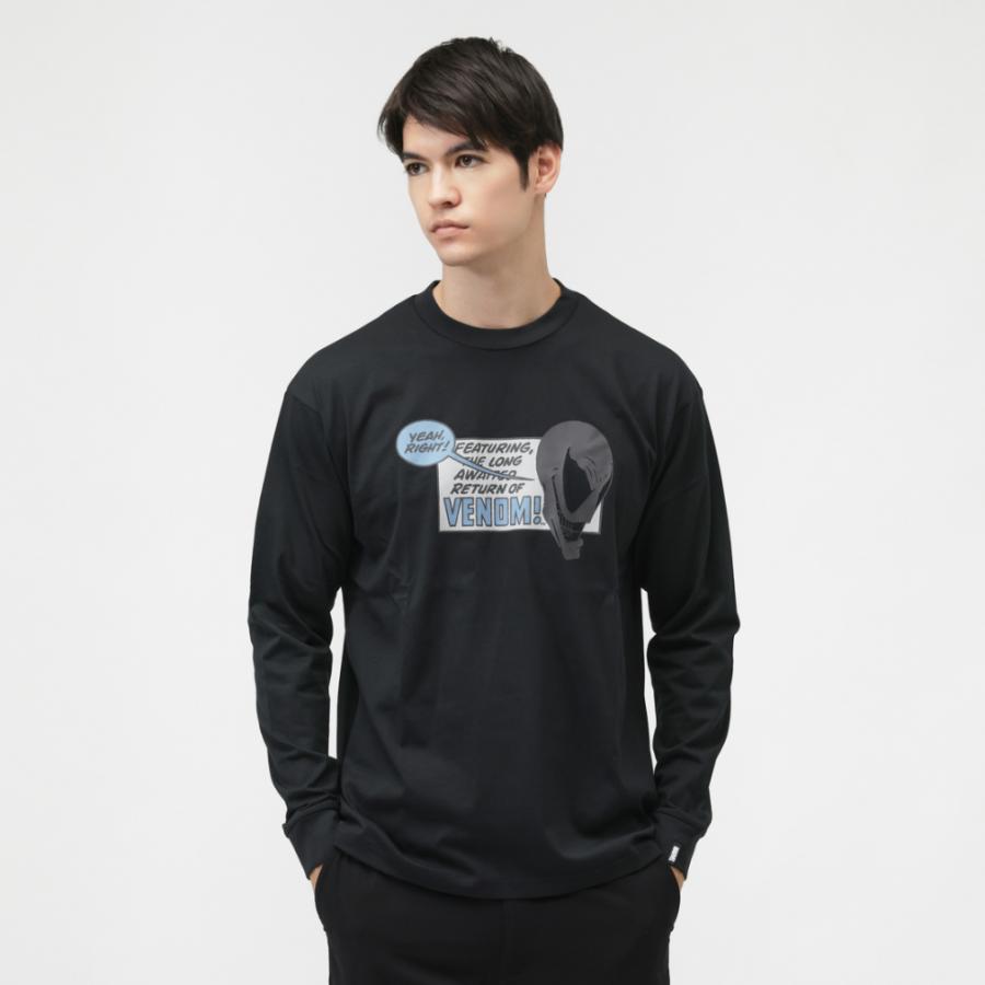 MARVEL（マーベル） メンズ 長袖 Tシャツ ロングTシャツ ヴェノム TRMV
