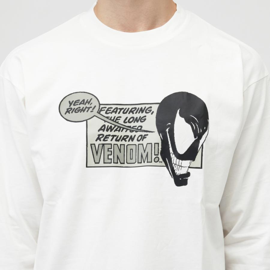 MARVEL（マーベル） メンズ 長袖 Tシャツ ロングTシャツ ヴェノム TRMV