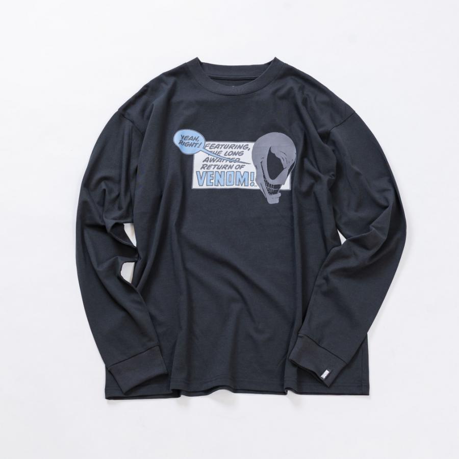 MARVEL（マーベル） メンズ 長袖 Tシャツ ロングTシャツ ヴェノム TRMV