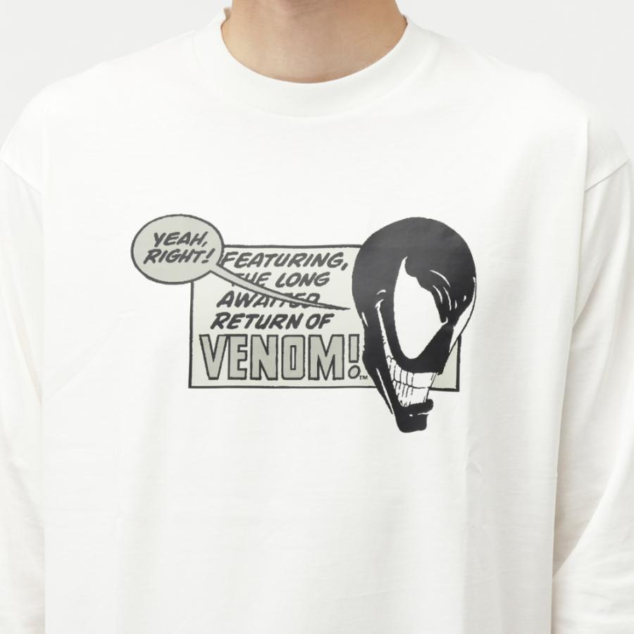 MARVEL（マーベル） メンズ 長袖 Tシャツ ロングTシャツ ヴェノム TRMV
