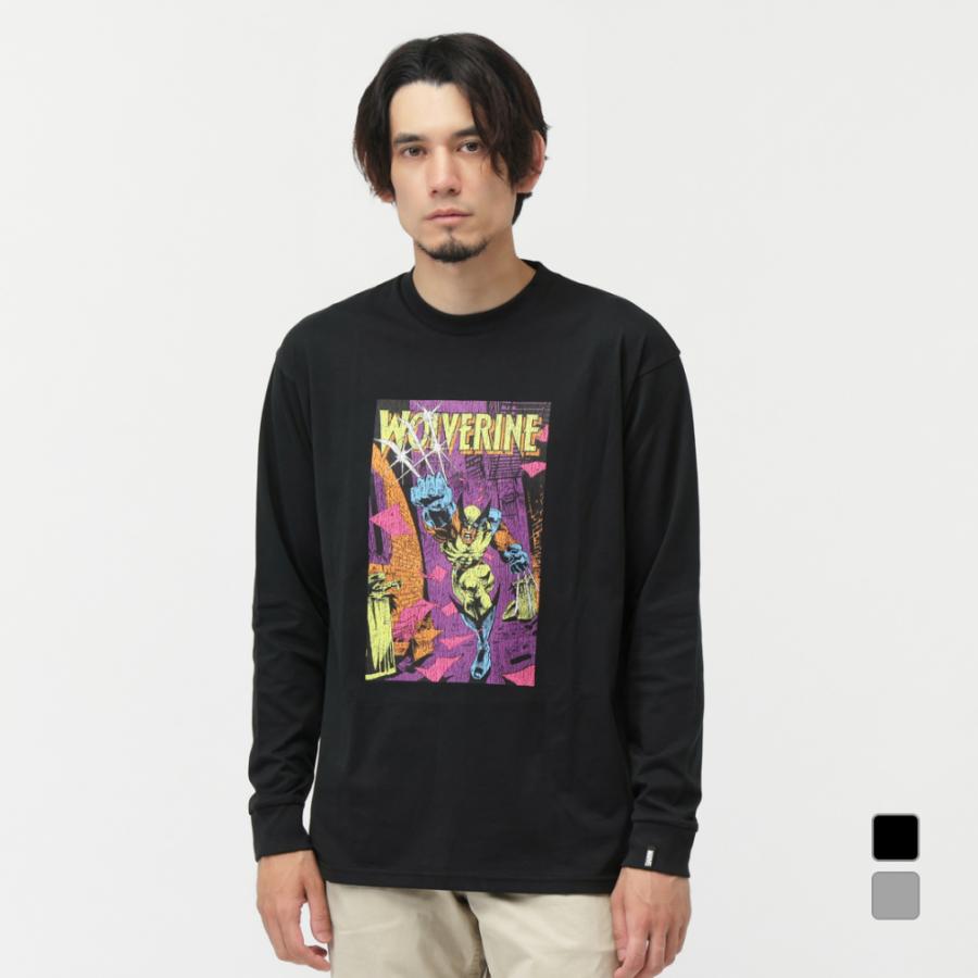 MARVEL（マーベル） メンズ 長袖 Tシャツ ロングTシャツ TRMV