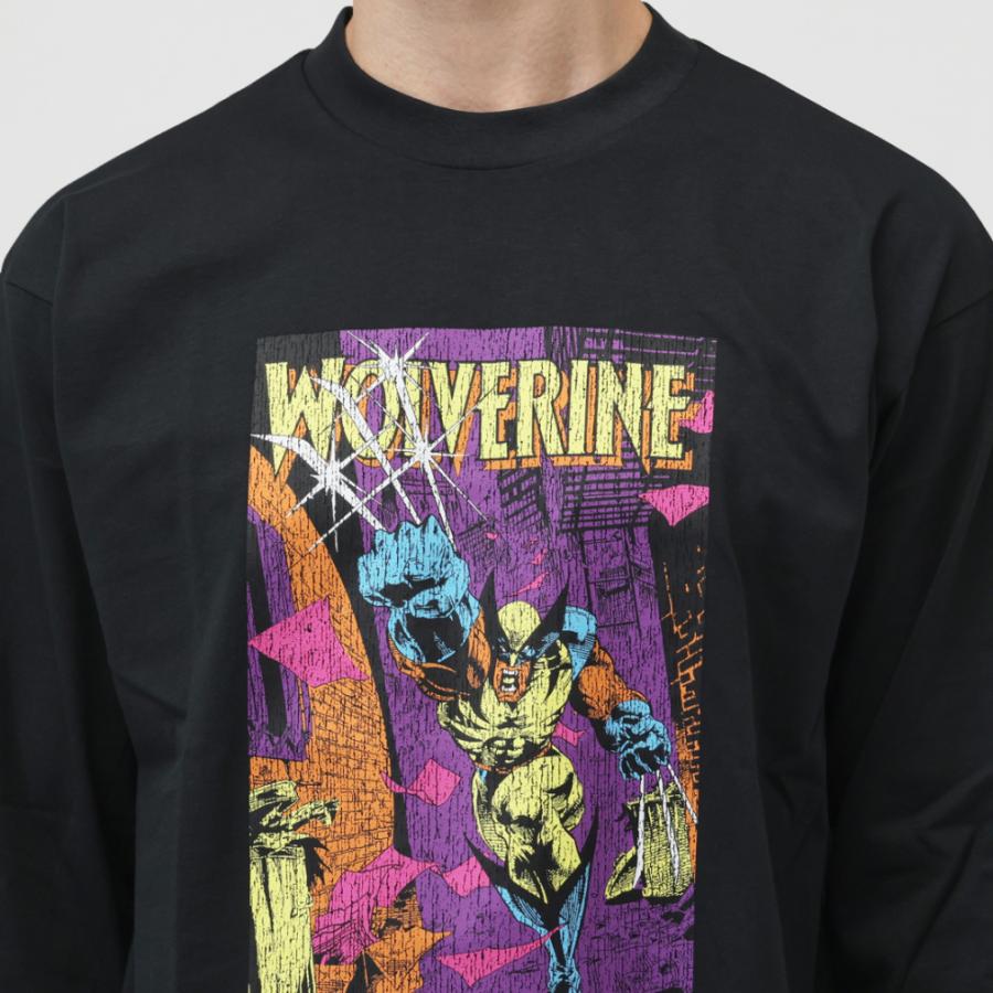 MARVEL（マーベル） メンズ 長袖 Tシャツ ロングTシャツ TRMV