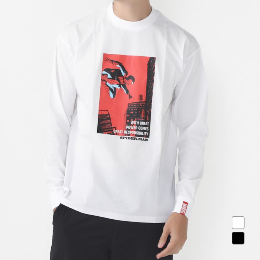 MARVEL（マーベル） メンズ 長袖 Tシャツ ロングTシャツ TRMV