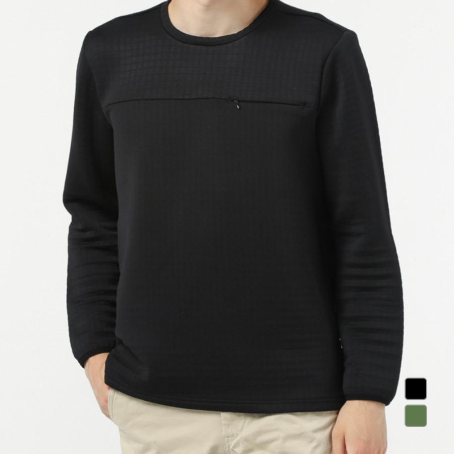 IGNIO（イグニオ） メンズ 長袖Tシャツ 裏アルミ プルオーバー IG