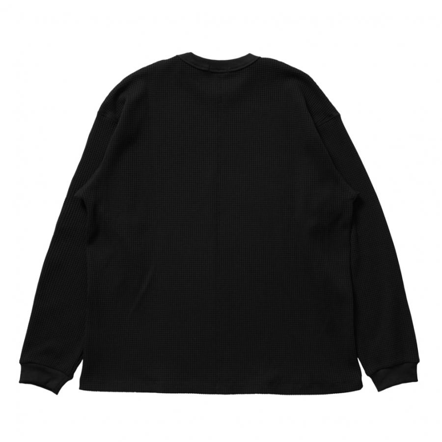 TIGORA（ティゴラ） メンズ 長袖 Tシャツ ワッフルロングTシャツ TR