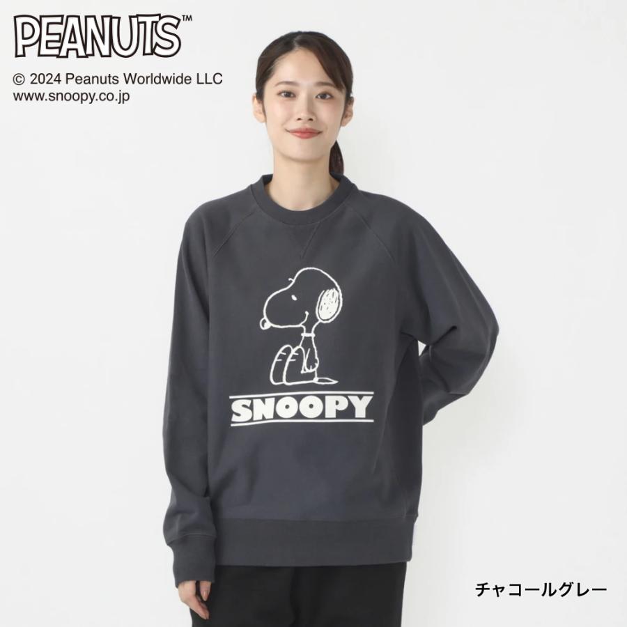 PEANUTS ピーナッツ スヌーピー スウェットシャツ SOLOTEX(R PEANUTS ピーナッツ スヌーピー スウェットシャツ SOLOTEX(R