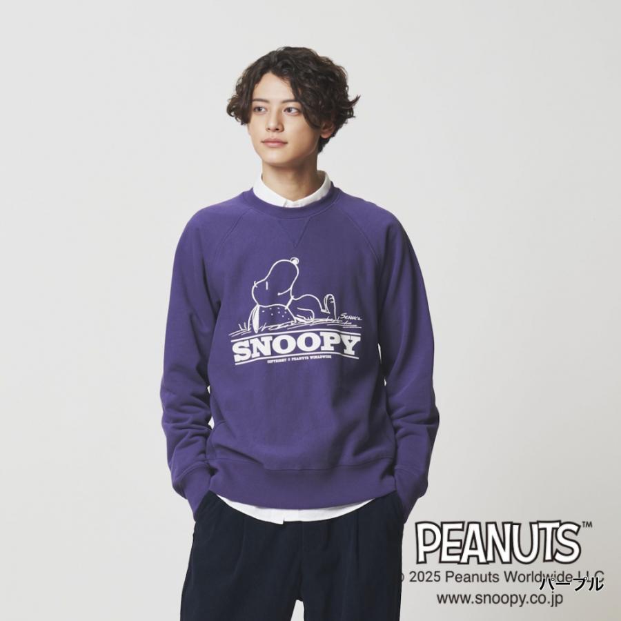 PEANUTS ピーナッツ スヌーピー メンズ スウェット トレーナー