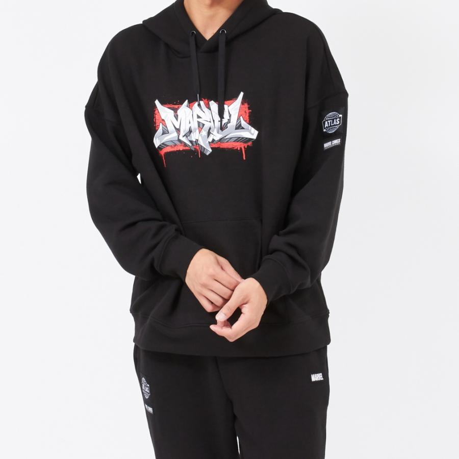 マーベル メンズ スウェットパーカー Mv 9ctj スポーツウェア ブラック Marvel アウトレット 秋冬 秋服 アルペングループヤフー店 通販 Yahoo ショッピング