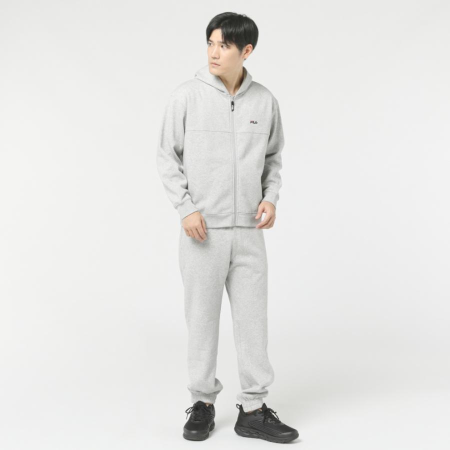 FILA（フィラ） メンズ スウェット フルジップ 裏起毛スウェットZIP
