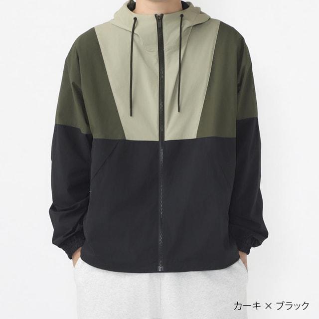 TIGORA（ティゴラ） メンズ ウインドフルジップ ナイロンフード