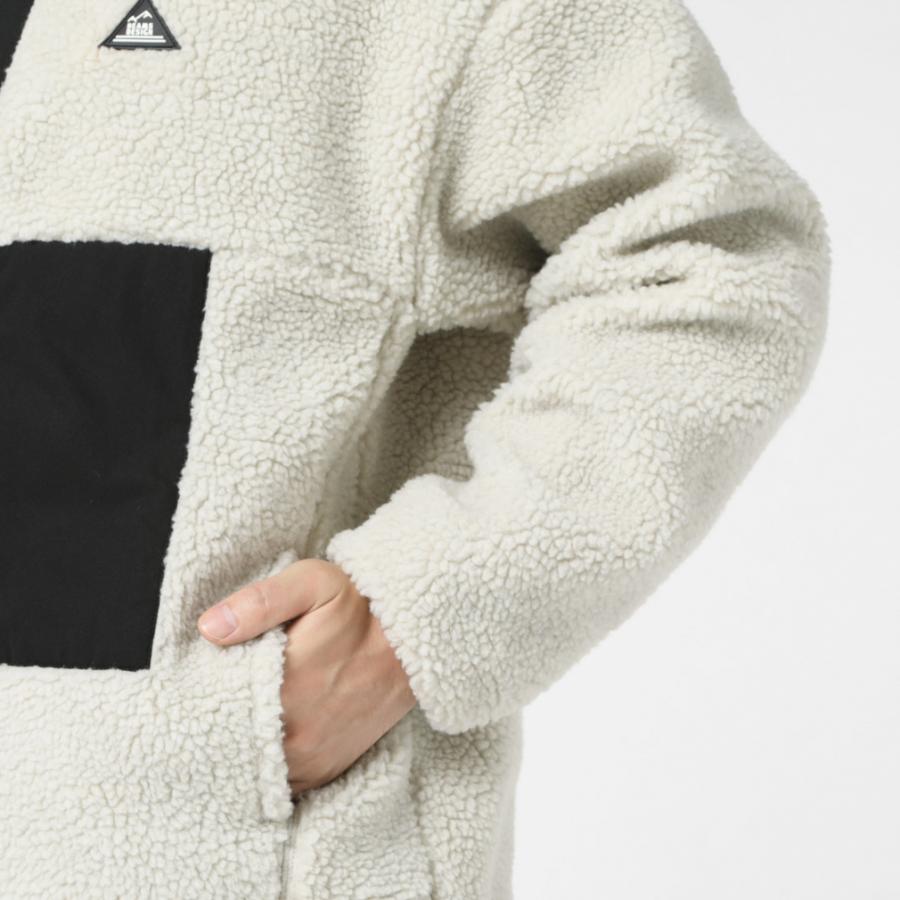 TIGORA by BEAMS DESIGN メンズ フリースジャケット レトロフリース