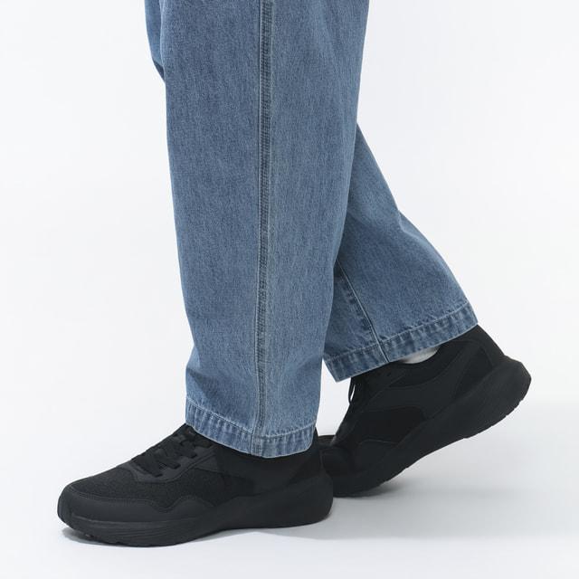 TIGORA（ティゴラ） メンズ ロングパンツ デニムワイドパンツ CORDURA