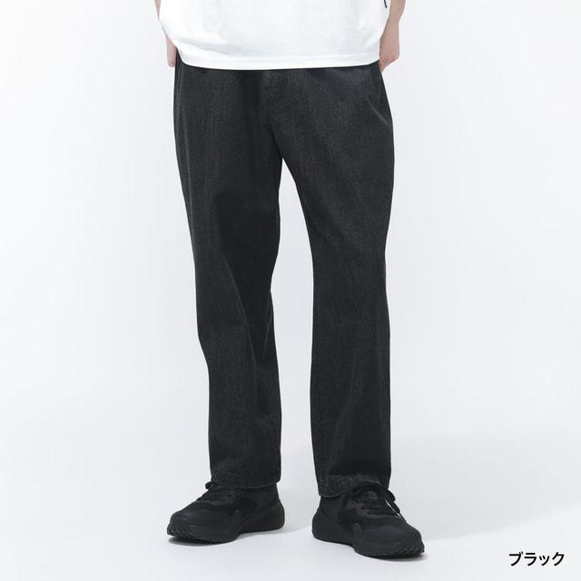 ⭐︎山川 TIGORA（ティゴラ） メンズ ロングパンツ デニムワイドパンツ CORDURA