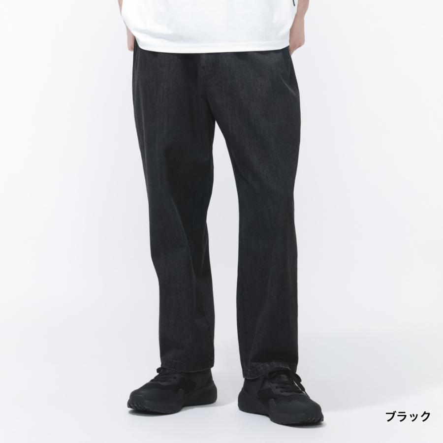 らら男 TIGORA（ティゴラ） メンズ ロングパンツ デニムワイドパンツ CORDURA