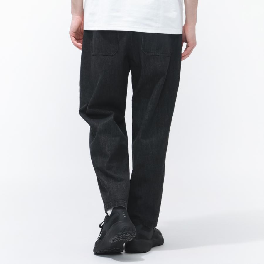 TIGORA（ティゴラ） メンズ ロングパンツ デニムワイドパンツ CORDURA
