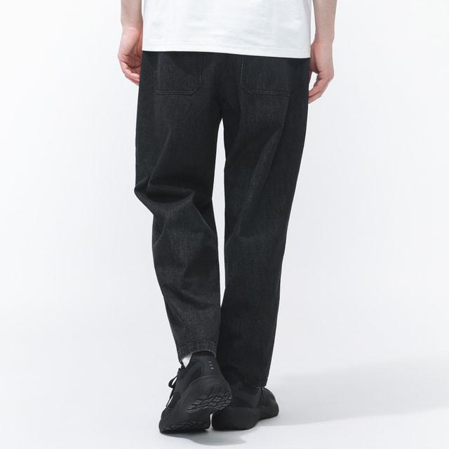 TIGORA（ティゴラ） メンズ ロングパンツ デニムワイドパンツ CORDURA