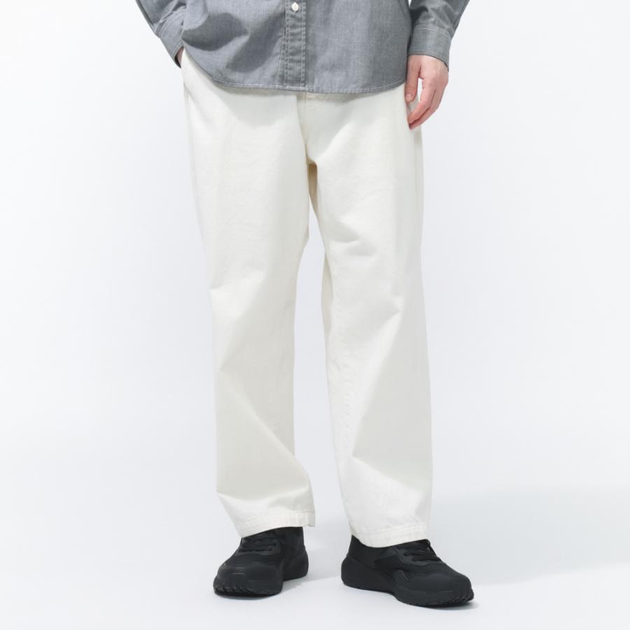 TIGORA（ティゴラ） メンズ ロングパンツ デニムワイドパンツ CORDURA