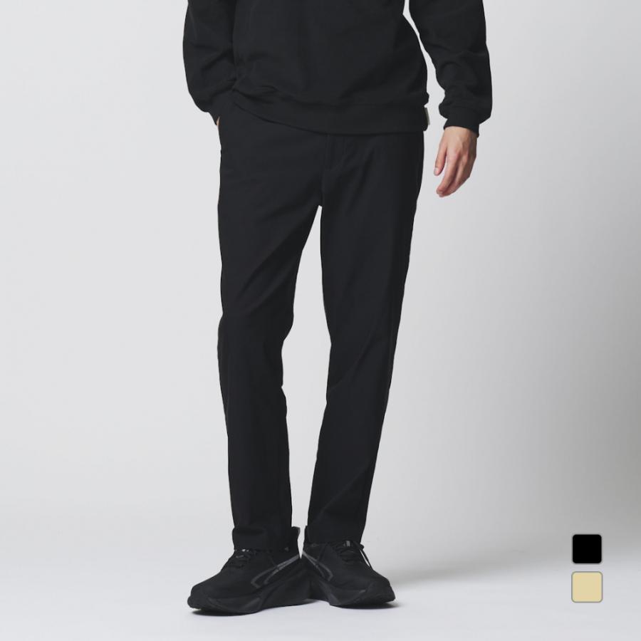 TIGORA（ティゴラ） メンズ ロングパンツ 裏起毛テーパードパンツ TR