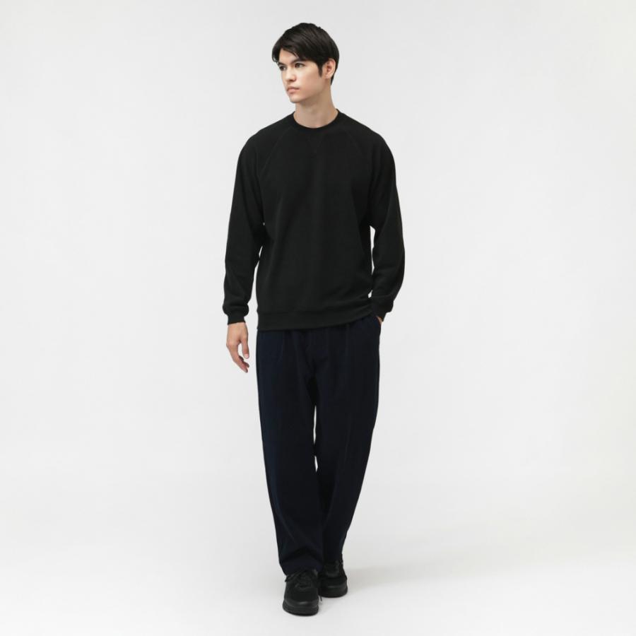 TIGORA（ティゴラ） メンズ ロングパンツ コーデュロイワイドパンツ TR