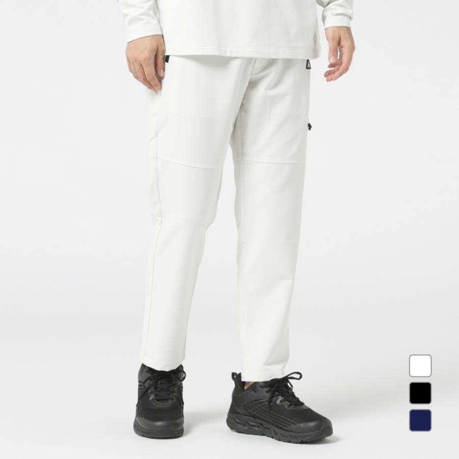 TIGORA by BEAMS DESIGN メンズ ロングパンツ 二重織ストレッチパンツ