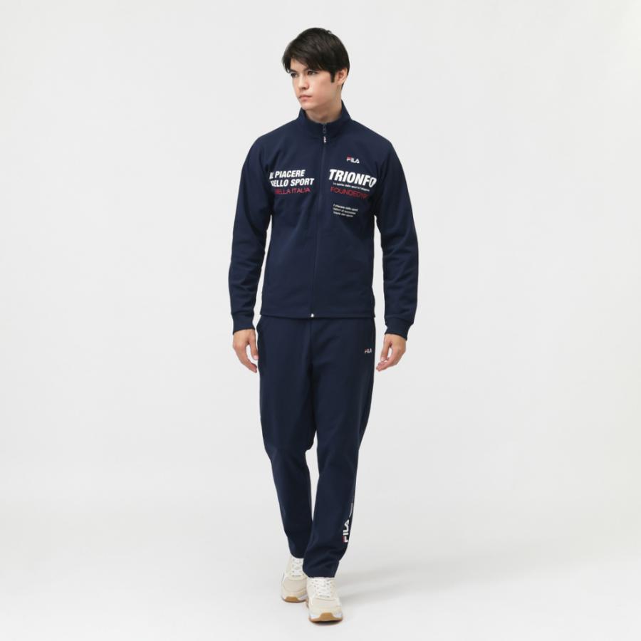 FILA（フィラ） メンズ 長袖 ジャージ ジャケット メンズジャージ