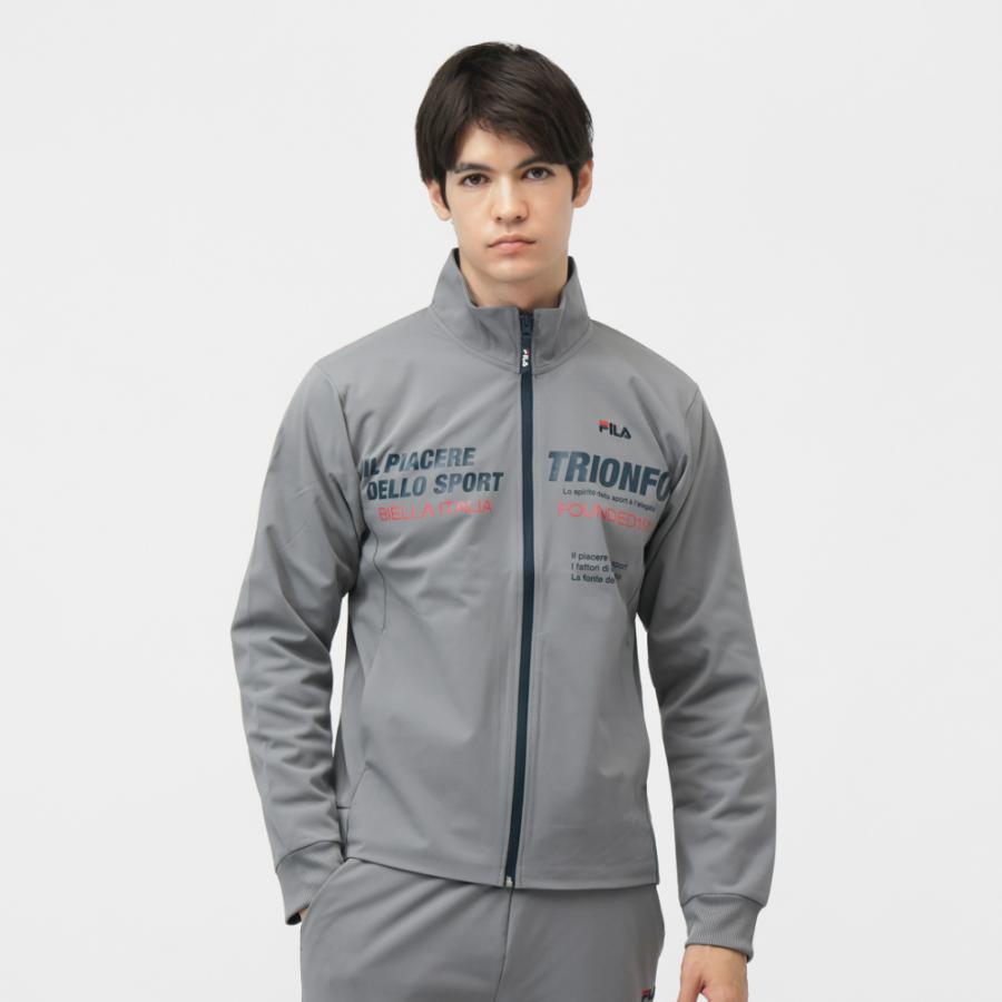 FILA（フィラ） メンズ 長袖 ジャージ ジャケット メンズジャージ
