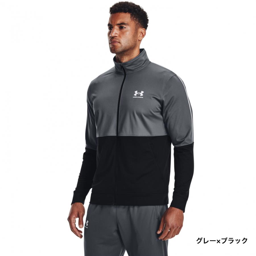 アンダーアーマー メンズ 長袖 ジャージ ジャケット UAピケ トラック 