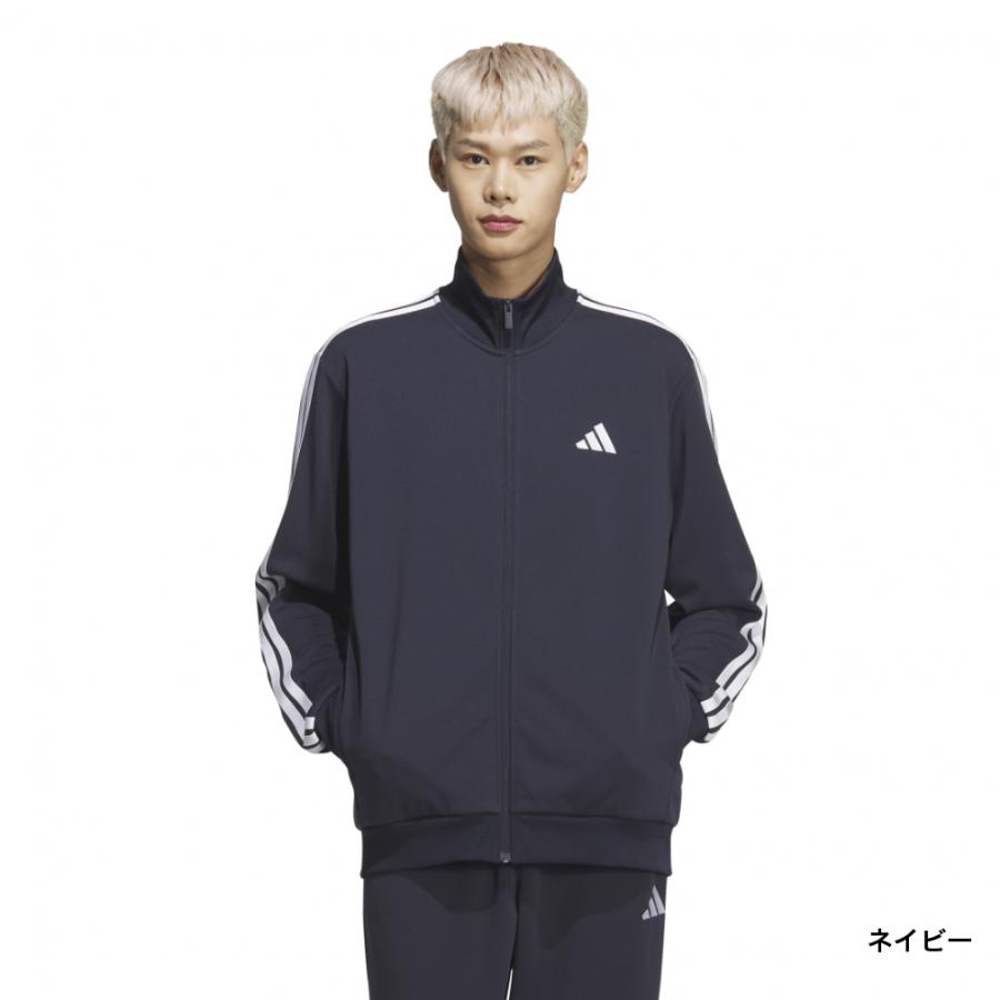 adidas（アディダス） メンズ 長袖 ジャージ ジャケット スリー