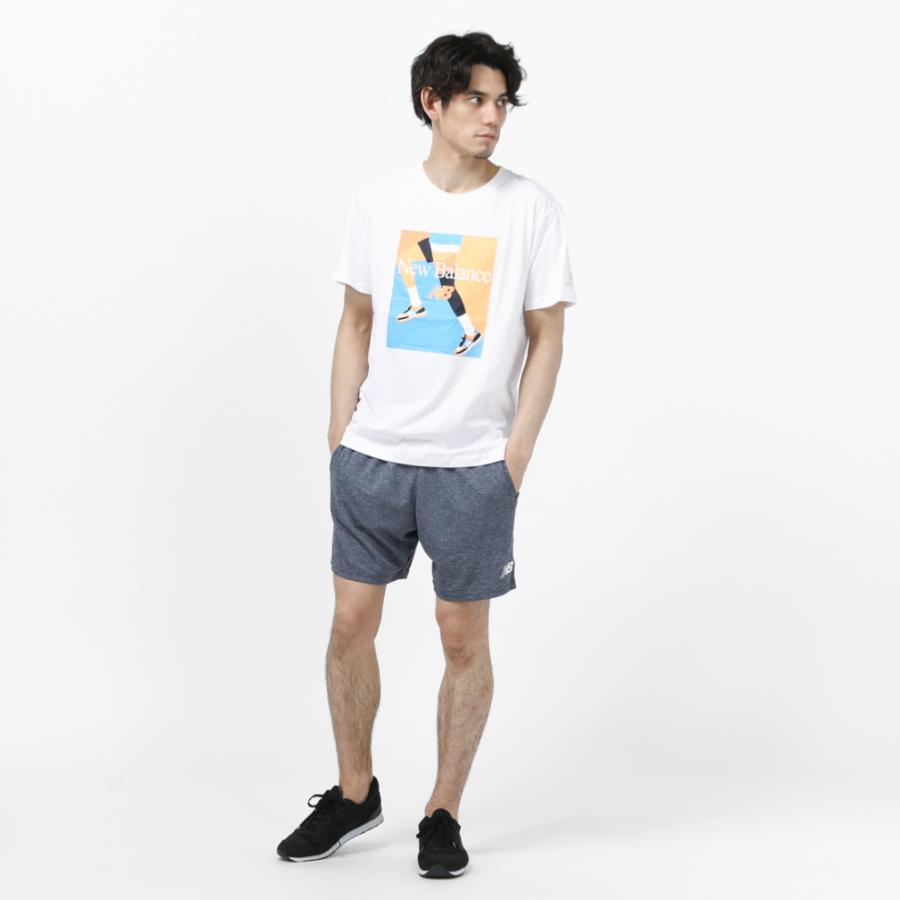 ニューバランス メンズ ジャージ ハーフパンツ ニットショーツ AMS21031 スポーツウェア New Balance|alpen-group|04