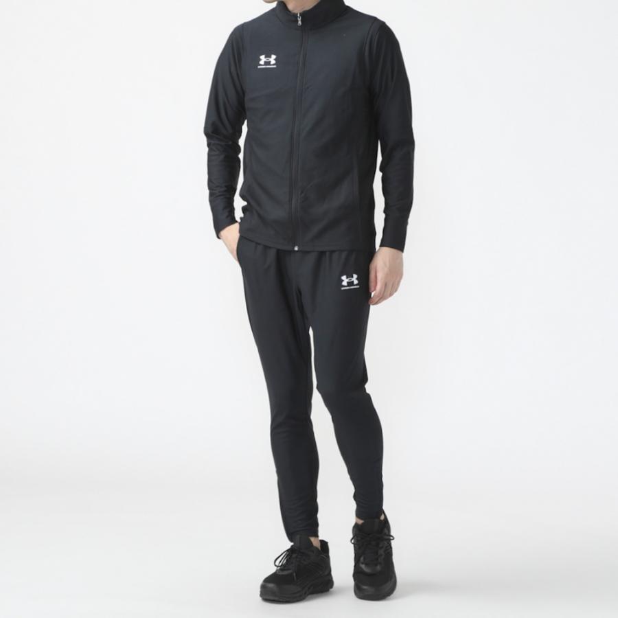 ELアンダーアーマー メンズ ジャージ 上下セット 黒 XL 未使用 UNDER ARMOUR（アンダーアーマー） メンズ ジャージ 上下セット UA