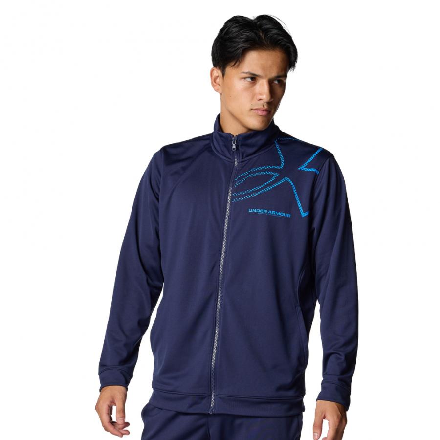 Under Armour ネイビー ジャージ　セットアップ UNDER ARMOUR アンダーアーマー ジャージ メンズ 上下 ブランド