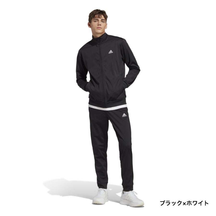 アディダス メンズ ジャージ 上下セット リニアロゴ トリコット トラックスーツ ECT04 HZ2219 IC6775 スポーツウェア adidas｜alpen-group｜02