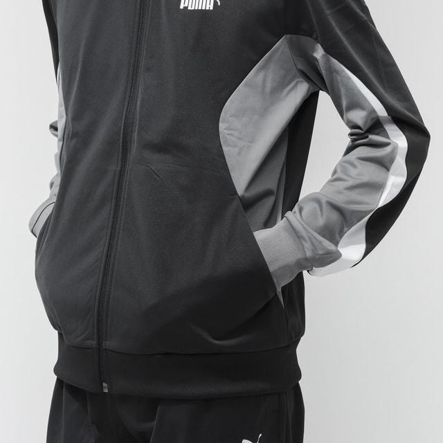 PUMA（プーマ） メンズ ウインド 上下セット ESS ブロック ポリ スーツ