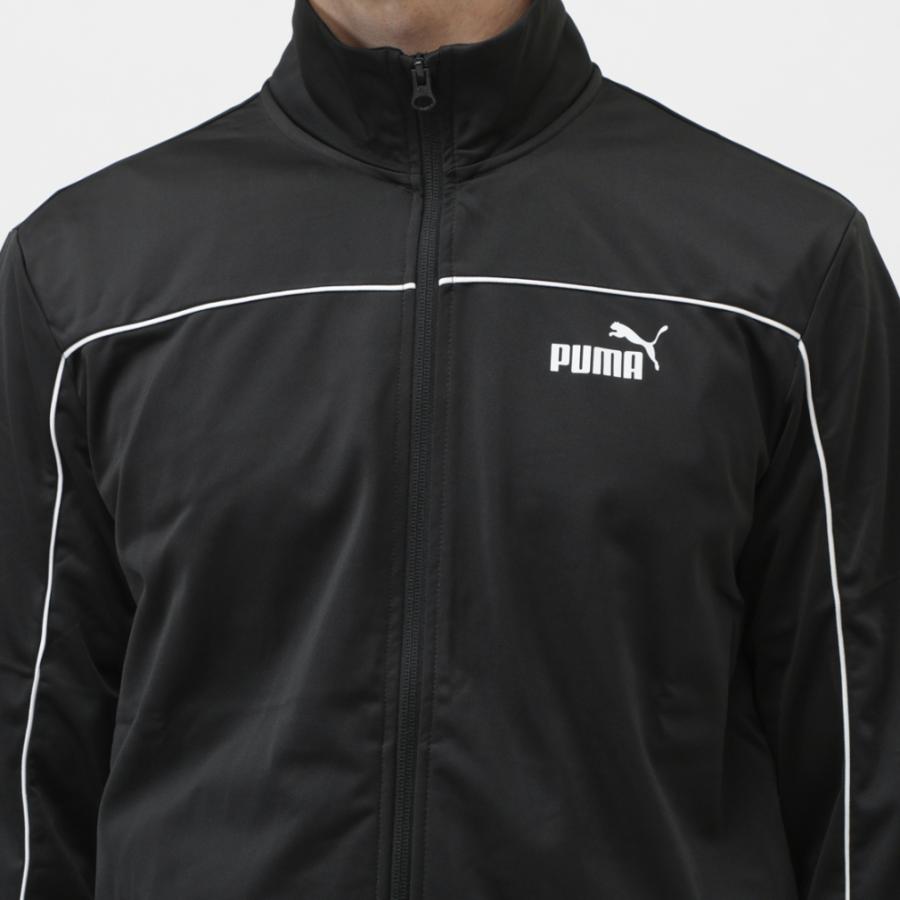PUMA プーマ メンズ ジャージ 上下セット ポリ パイピングスーツ PUMA プーマ メンズ ジャージ 上下セット ポリ パイピングスーツ