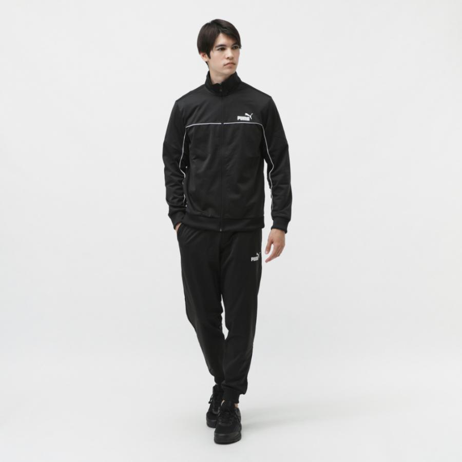 PUMA プーマ メンズ ジャージ 上下セット ポリ パイピング PUMA プーマ メンズ ジャージ 上下セット ポリ パイピング